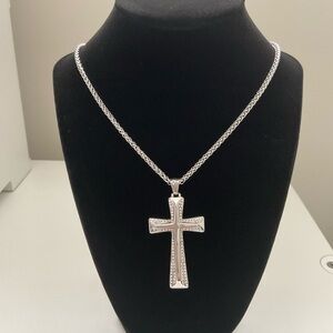 Stunning Stainless Steel Cross Necklace